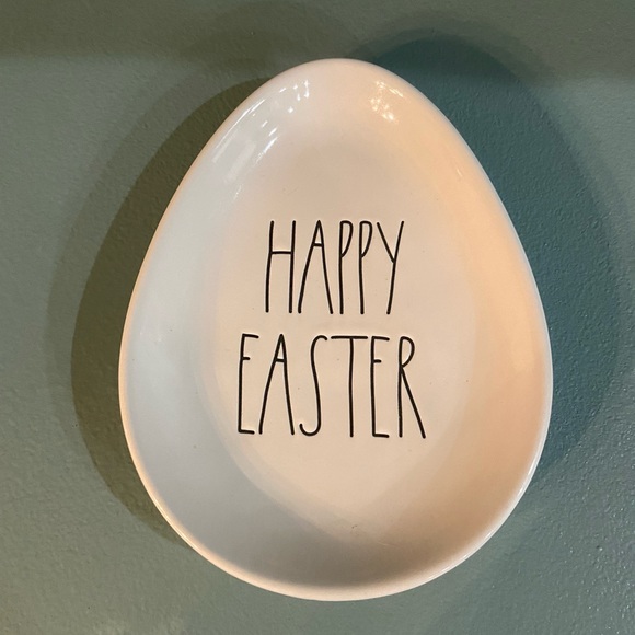 Rae Dunn Other - Rae Dunn Egg Shaped Easter Plate
